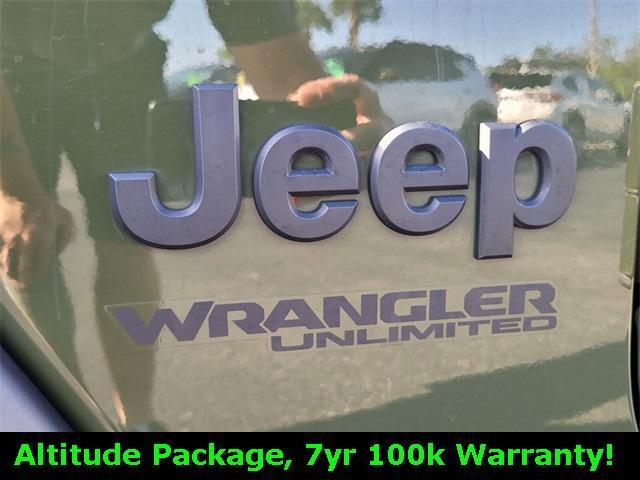 used 2021 Jeep Wrangler Unlimited car, priced at $38,888