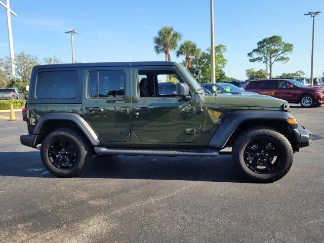 used 2021 Jeep Wrangler Unlimited car, priced at $32,888