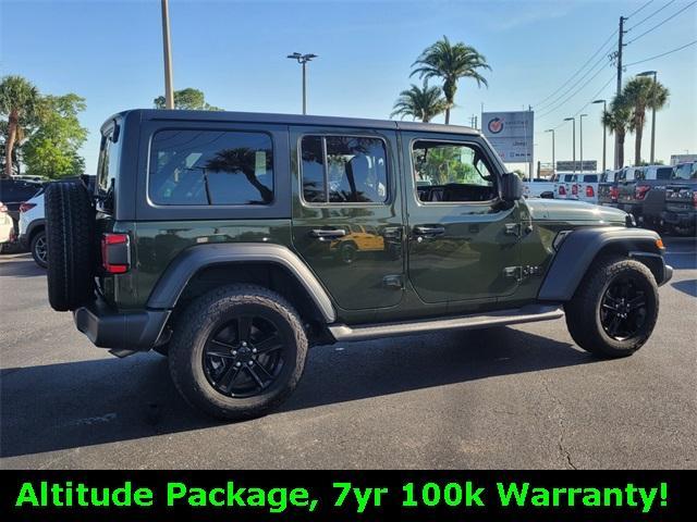 used 2021 Jeep Wrangler Unlimited car, priced at $38,888