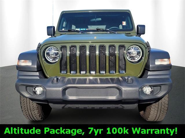 used 2021 Jeep Wrangler Unlimited car, priced at $38,888