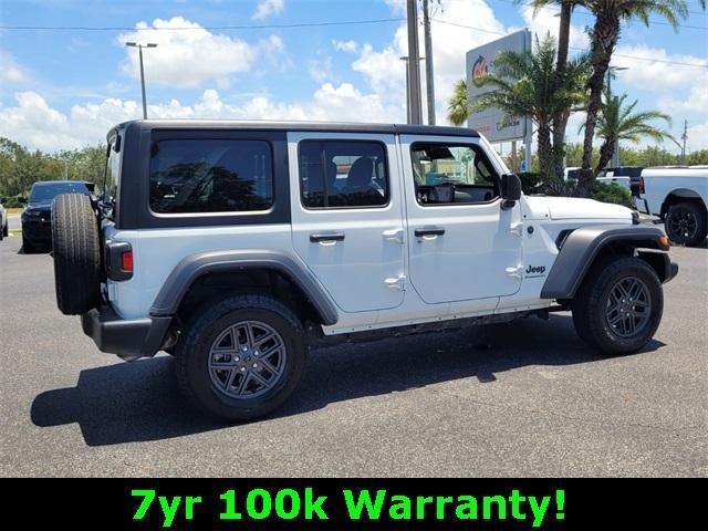 used 2024 Jeep Wrangler car, priced at $35,700