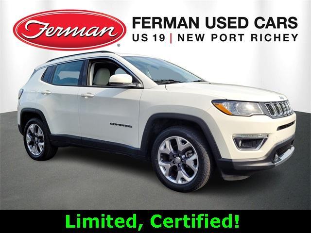 used 2021 Jeep Compass car, priced at $19,000