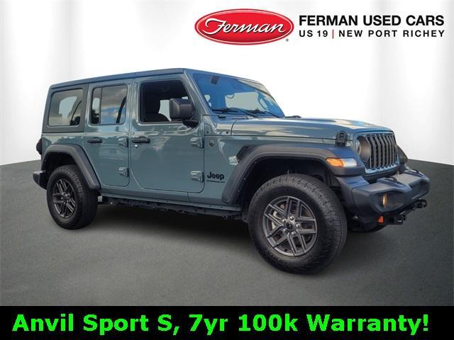 used 2024 Jeep Wrangler car, priced at $39,999