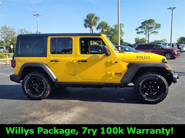 used 2021 Jeep Wrangler Unlimited car, priced at $30,777