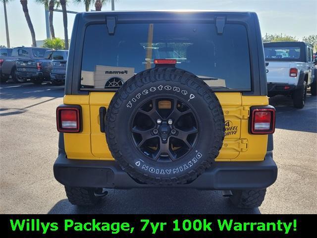 used 2021 Jeep Wrangler Unlimited car, priced at $32,488