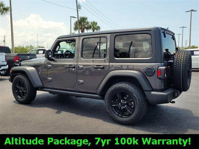 used 2021 Jeep Wrangler Unlimited car, priced at $34,900
