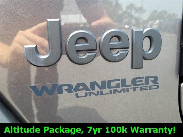 used 2021 Jeep Wrangler Unlimited car, priced at $34,900