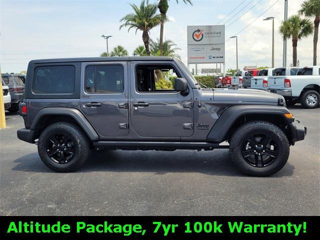 used 2021 Jeep Wrangler Unlimited car, priced at $34,900