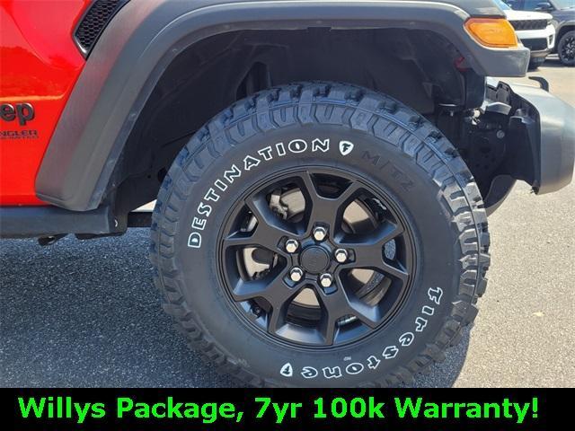 used 2021 Jeep Wrangler Unlimited car, priced at $31,900
