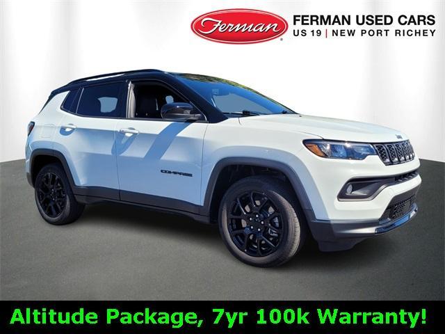 used 2024 Jeep Compass car, priced at $23,888