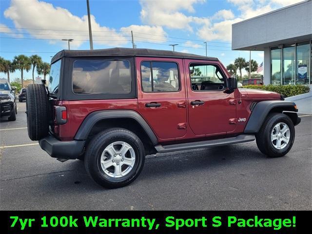 used 2021 Jeep Wrangler Unlimited car, priced at $31,000