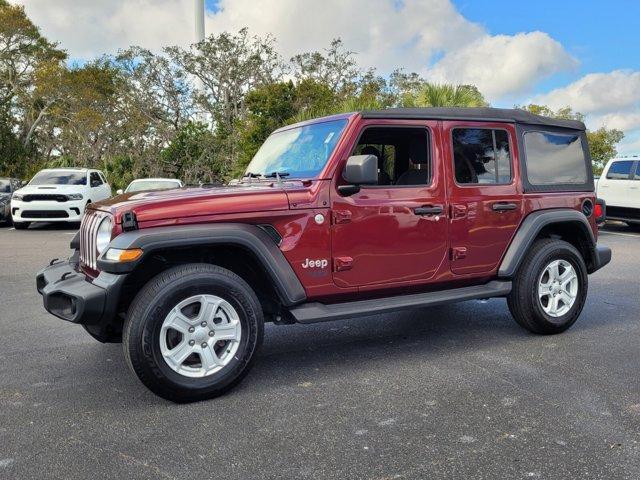 used 2021 Jeep Wrangler Unlimited car, priced at $32,250