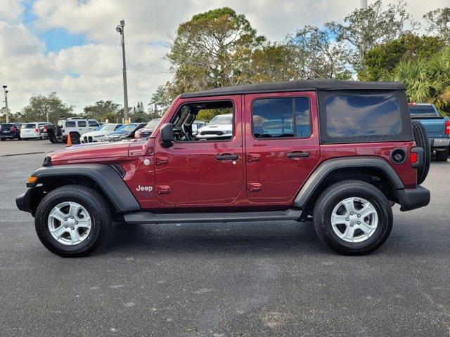 used 2021 Jeep Wrangler Unlimited car, priced at $32,250