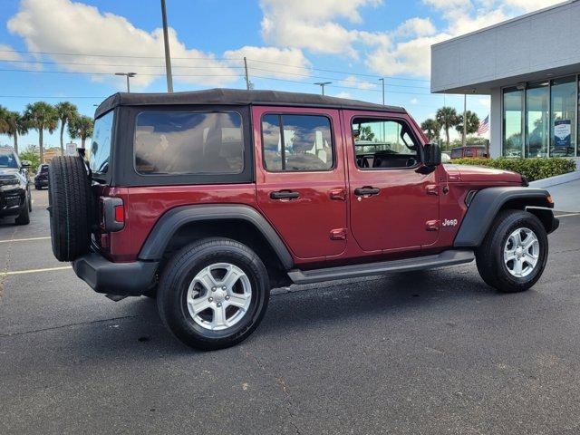 used 2021 Jeep Wrangler Unlimited car, priced at $32,250