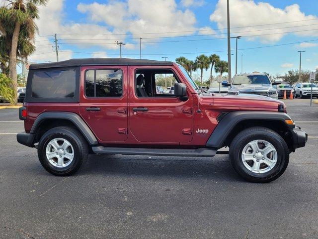 used 2021 Jeep Wrangler Unlimited car, priced at $32,250