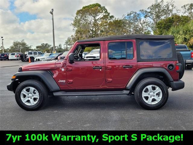 used 2021 Jeep Wrangler Unlimited car, priced at $31,000