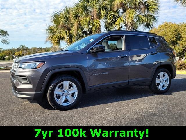 used 2022 Jeep Compass car, priced at $21,700