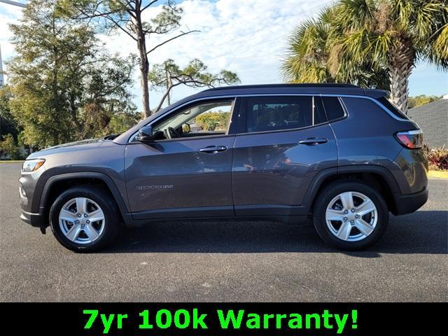 used 2022 Jeep Compass car, priced at $21,700