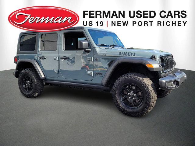 used 2024 Jeep Wrangler car, priced at $40,988