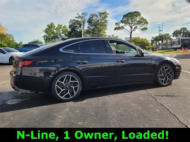 used 2021 Hyundai Sonata car, priced at $22,444