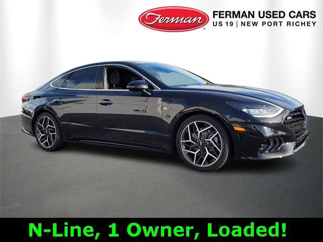 used 2021 Hyundai Sonata car, priced at $22,444