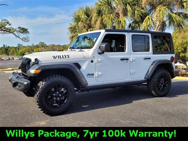 used 2021 Jeep Wrangler Unlimited car, priced at $34,250