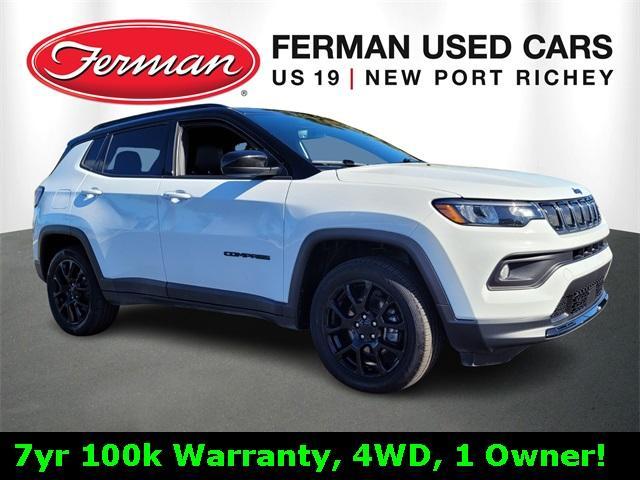 used 2022 Jeep Compass car, priced at $21,500