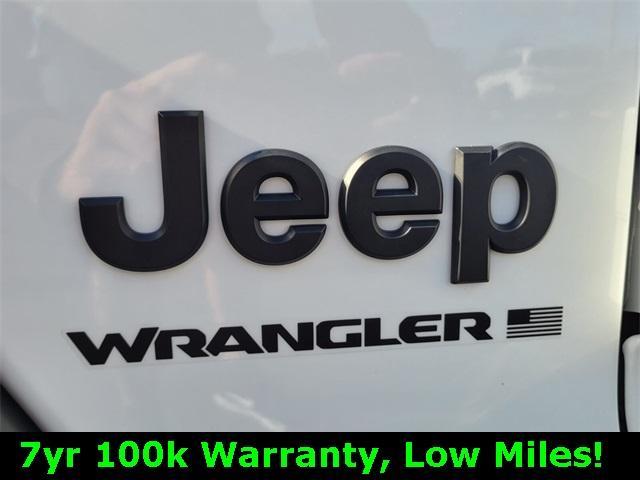 used 2023 Jeep Wrangler car, priced at $34,700