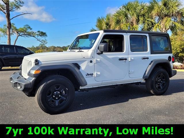 used 2023 Jeep Wrangler car, priced at $34,700