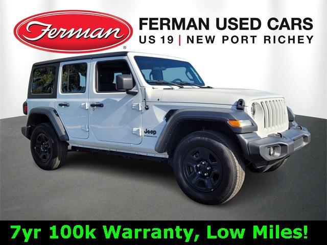 used 2023 Jeep Wrangler car, priced at $34,700