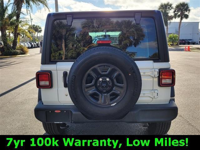 used 2023 Jeep Wrangler car, priced at $34,700