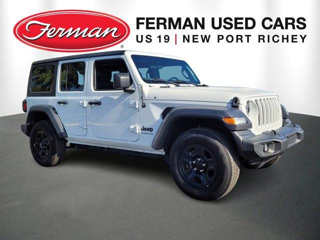 used 2023 Jeep Wrangler car, priced at $34,900