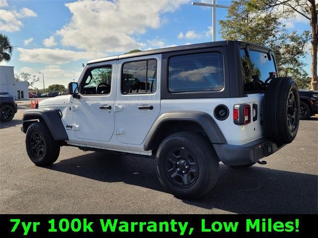 used 2023 Jeep Wrangler car, priced at $34,700