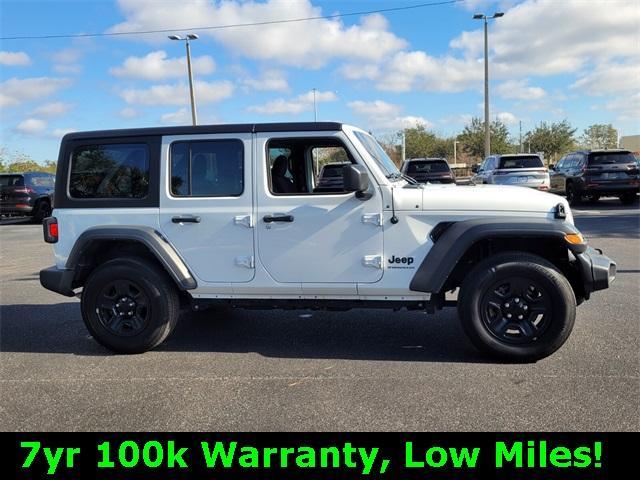 used 2023 Jeep Wrangler car, priced at $34,700