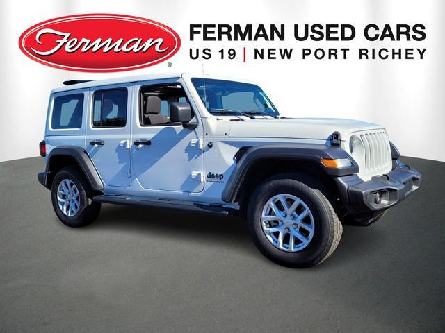 used 2023 Jeep Wrangler car, priced at $34,500