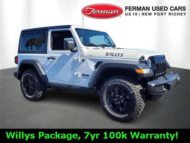 used 2022 Jeep Wrangler car, priced at $28,888