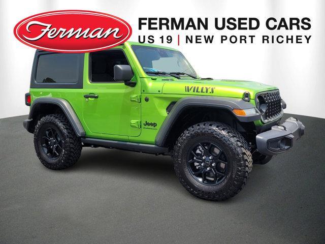 used 2025 Jeep Wrangler car, priced at $42,000