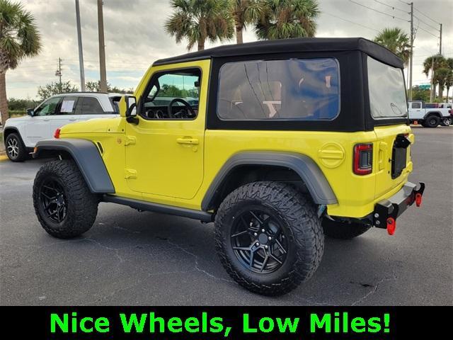 used 2023 Jeep Wrangler car, priced at $29,700
