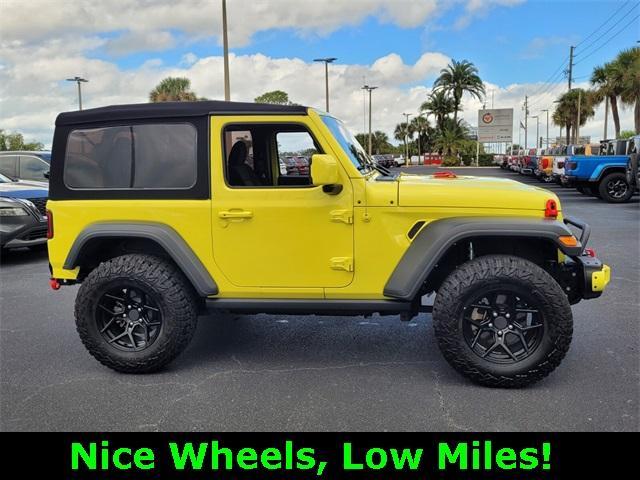 used 2023 Jeep Wrangler car, priced at $29,700