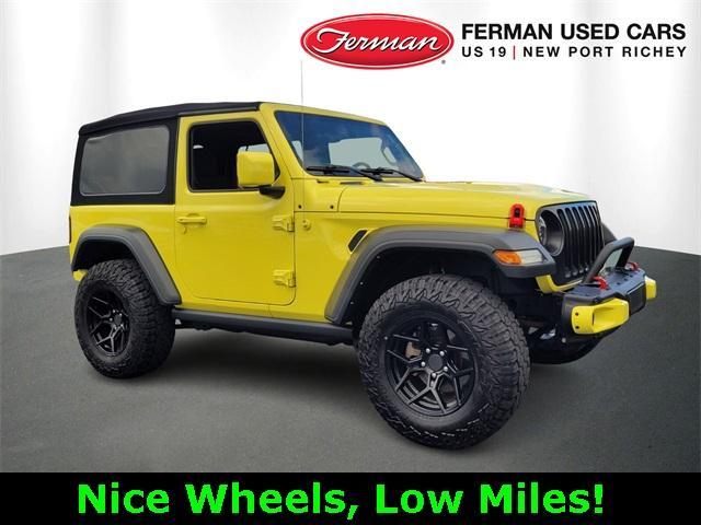 used 2023 Jeep Wrangler car, priced at $29,700