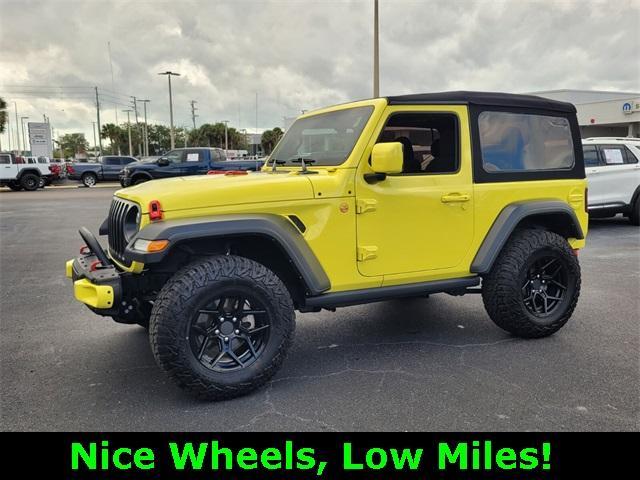 used 2023 Jeep Wrangler car, priced at $29,700