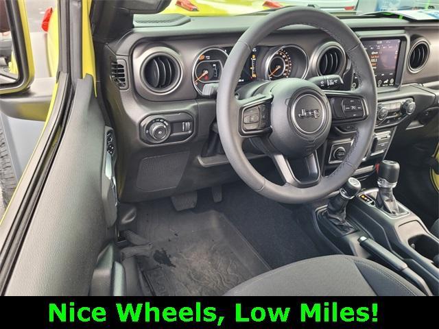 used 2023 Jeep Wrangler car, priced at $29,700