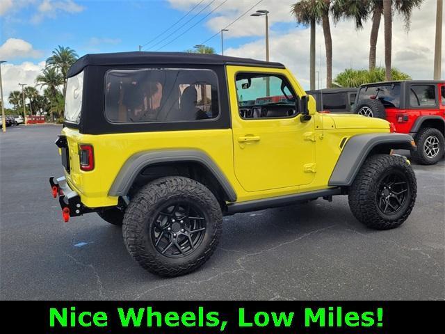 used 2023 Jeep Wrangler car, priced at $29,700