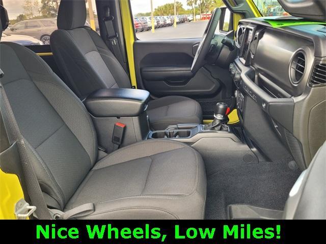 used 2023 Jeep Wrangler car, priced at $29,700