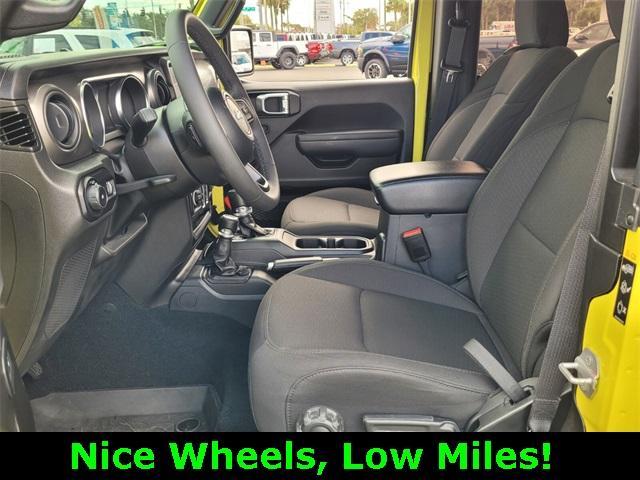 used 2023 Jeep Wrangler car, priced at $29,700