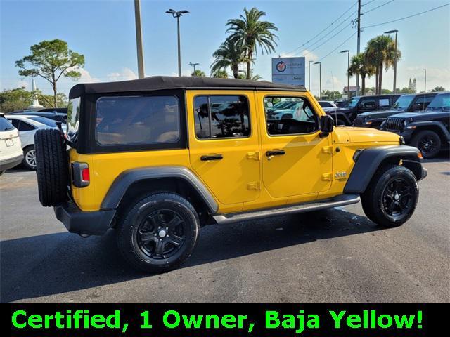 used 2020 Jeep Wrangler Unlimited car, priced at $29,000