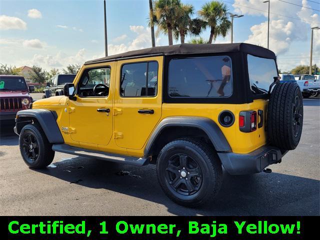 used 2020 Jeep Wrangler Unlimited car, priced at $29,000