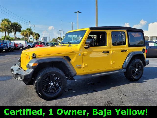 used 2020 Jeep Wrangler Unlimited car, priced at $29,000