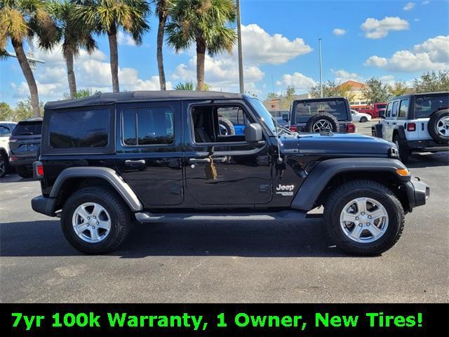 used 2021 Jeep Wrangler Unlimited car, priced at $32,500