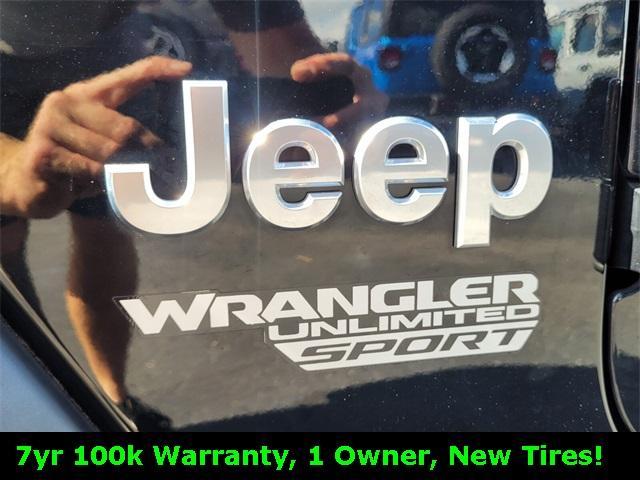 used 2021 Jeep Wrangler Unlimited car, priced at $32,500